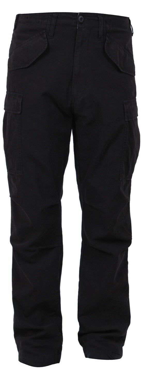 Rothco Vintage M-65 Field Pants - Black