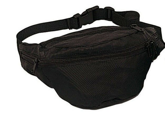 Waist Bag Fanny Pack Black Travel Pack Rothco 8131