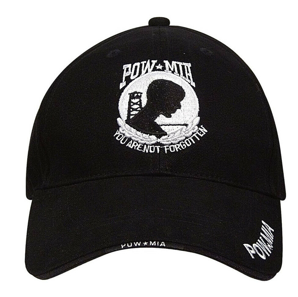 Military POW Mia Hat Ballcap Baseball Cap Missing In Action Prisoner Rothco 9369