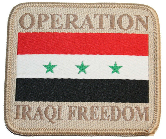 military patch oif iraq operation iraqi freedom iraqi flag genuine