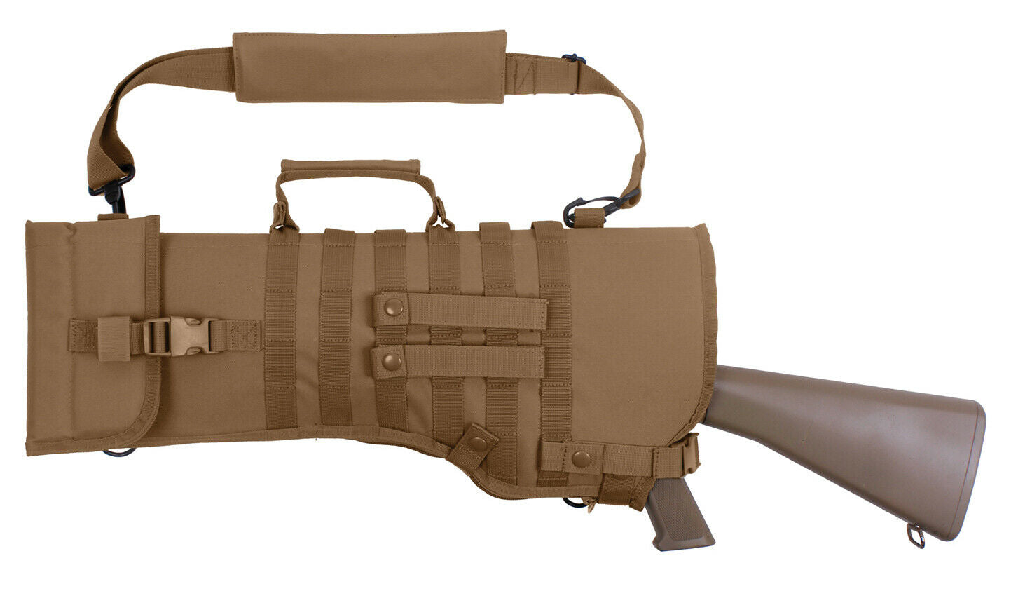 Rothco Tactical MOLLE Rifle Scabbard - Coyote Brown