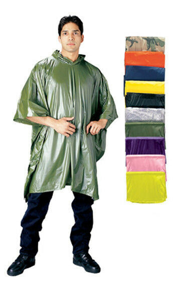 Rothco Vinyl Rain Ponchos