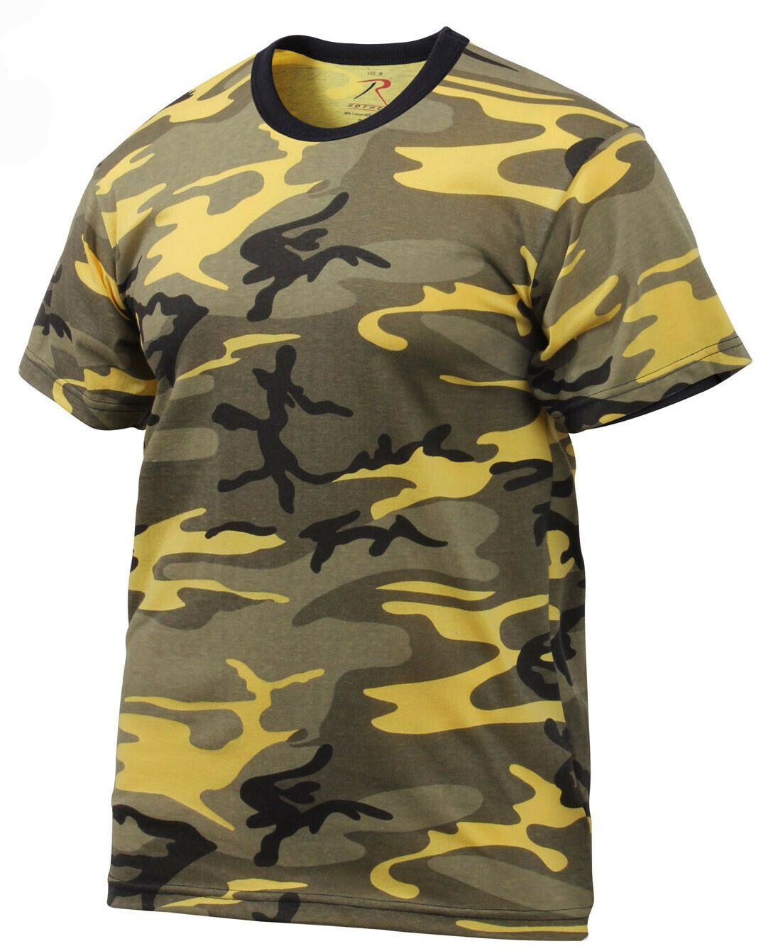 Rothco Camo T-Shirt - Yellow Stinger Camo