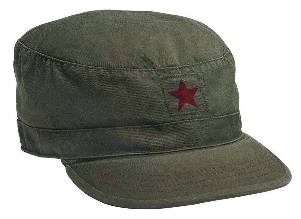 Rothco Vintage Fatigue Cap w/ Red Star