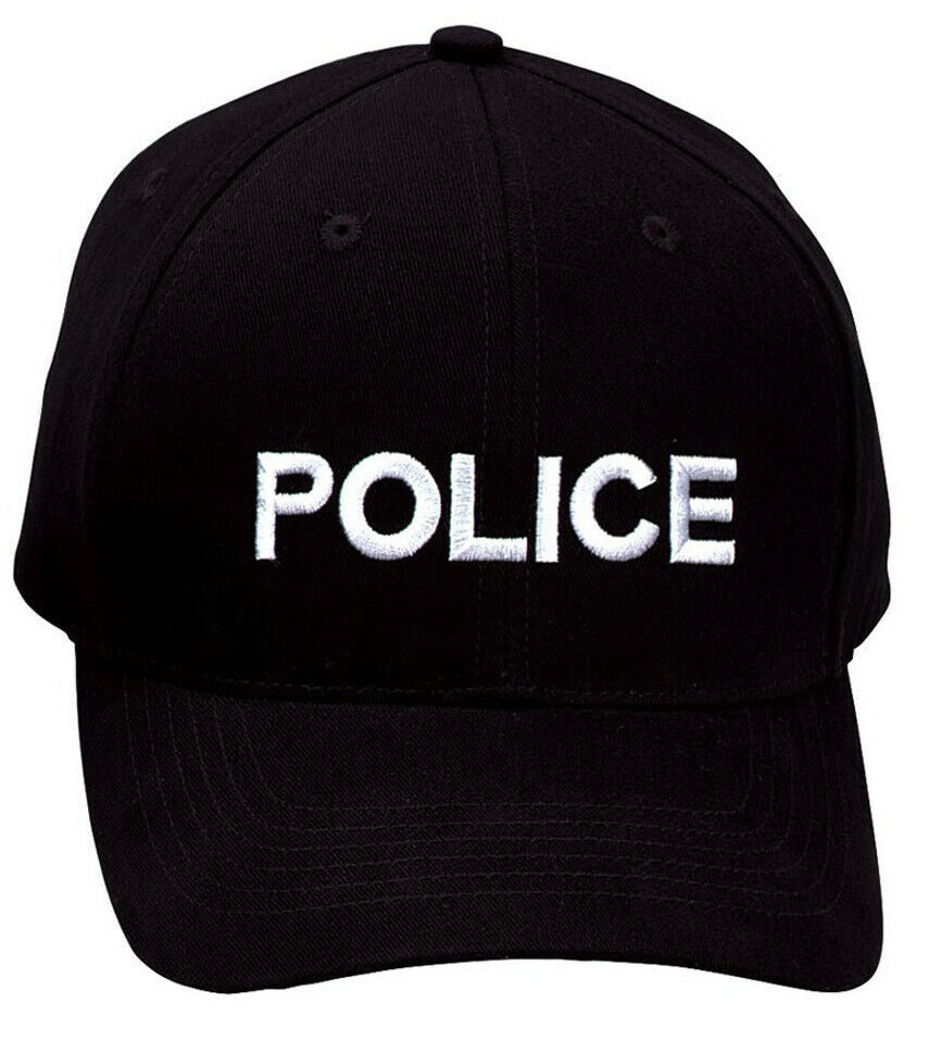 Rothco Police Supreme Low Profile Insignia Cap - Black