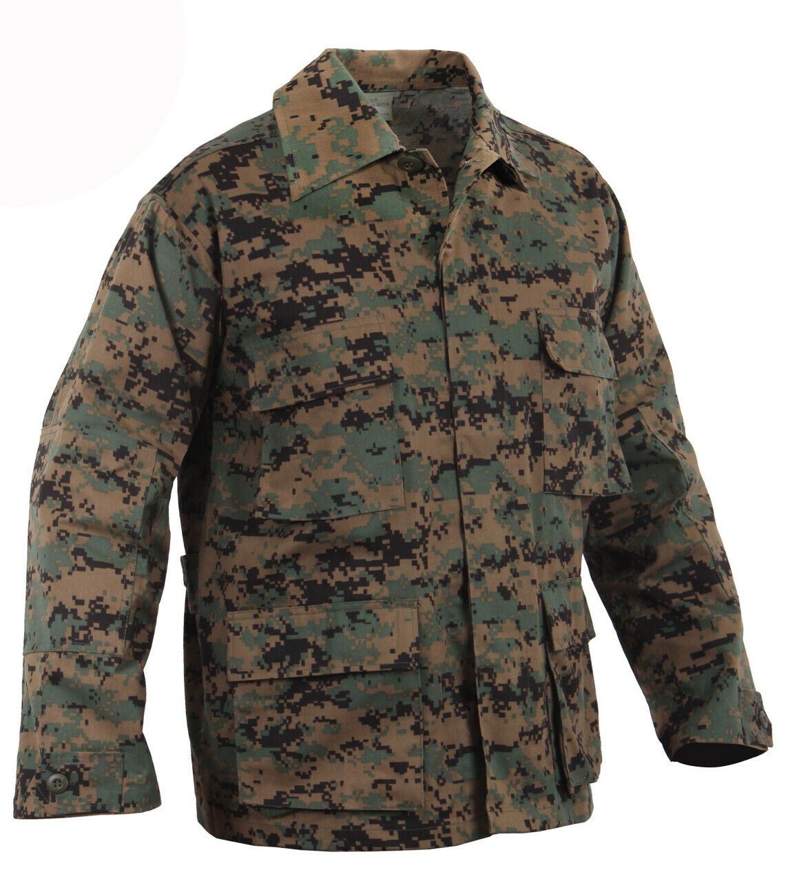 Rothco Digital Camo BDU Shirts - Woodland Digital Camo