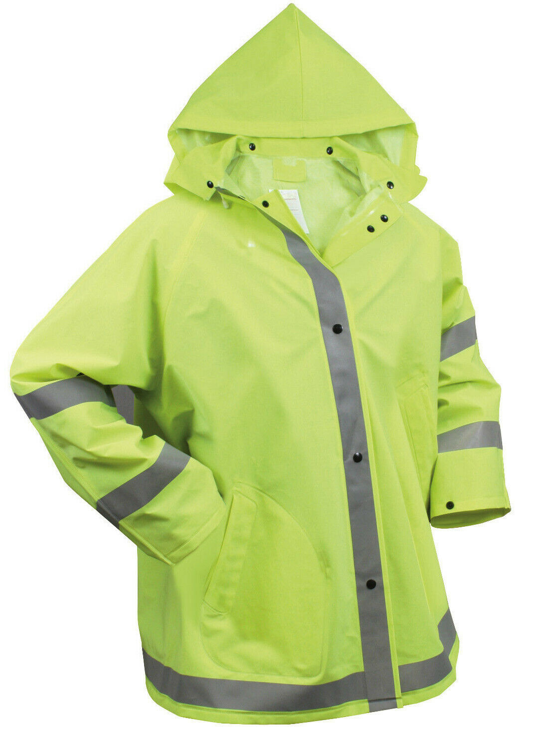 Rothco Safety Reflective Rain Jacket