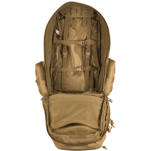 Large Tactical Backpack 2 Day Combat Pack Travel Hiking Back Pack Coyote Brown