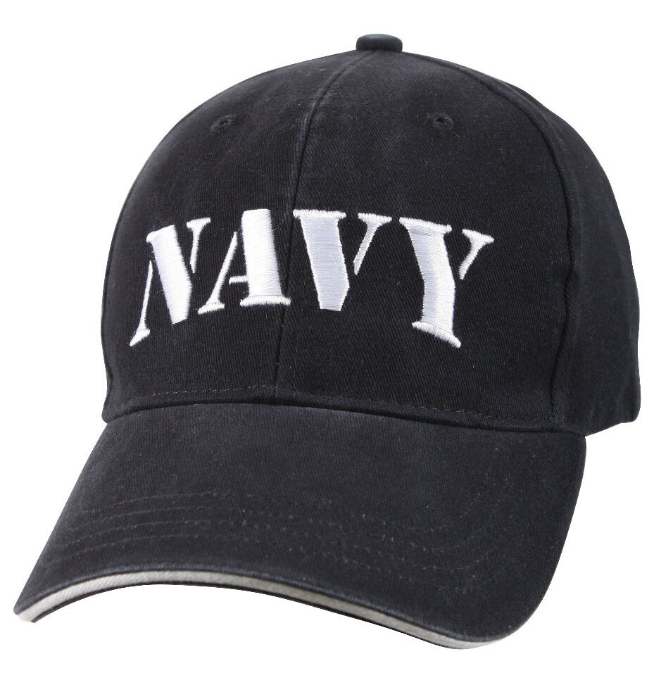 Military USN US Navy Ballcap Cap Hat Vintage Style Rothco 9881