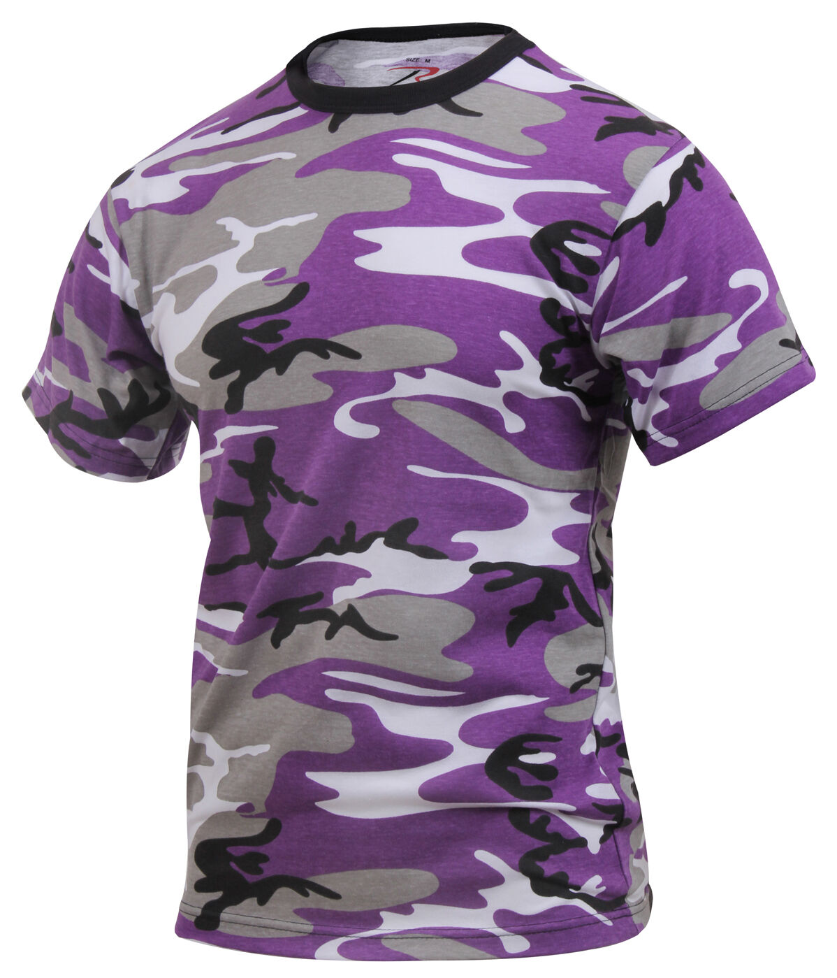 Rothco Color Camo T-Shirts - Ultra Violet Camo