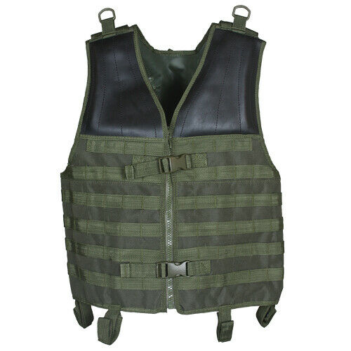 Oversized Big Tall 2XL 3XL Tactical Modular Vest Molle Adjustable Fox 65-2915