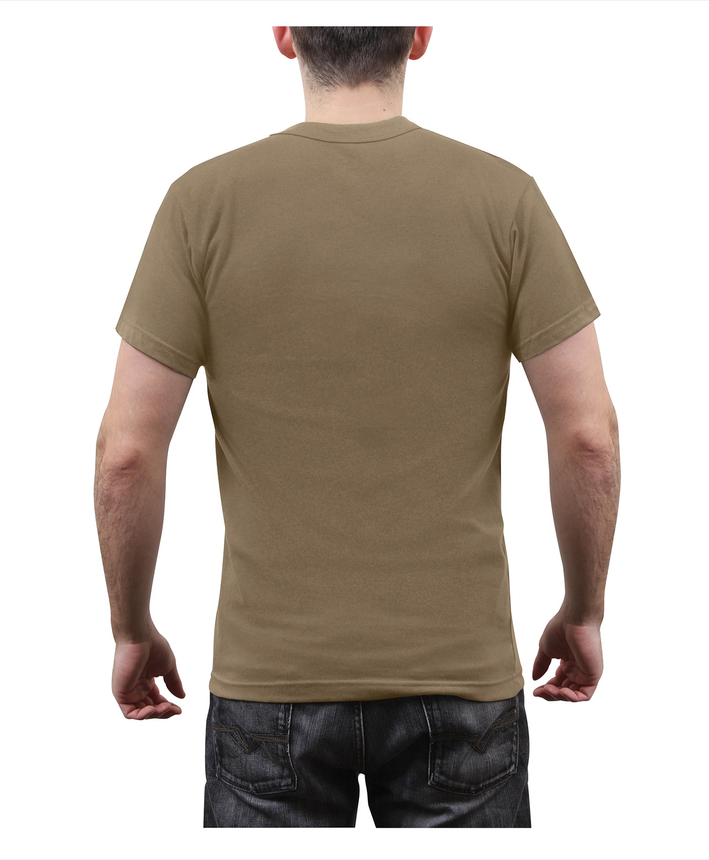 Rothco Solid Color Cotton Polyester Blend Military T-Shirt