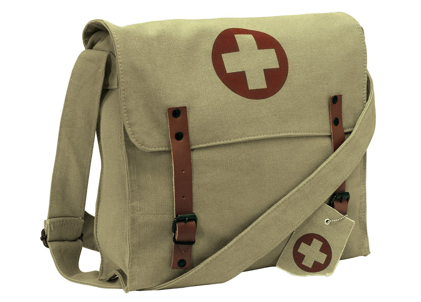Rothco Vintage Medic Canvas Bag With Cross