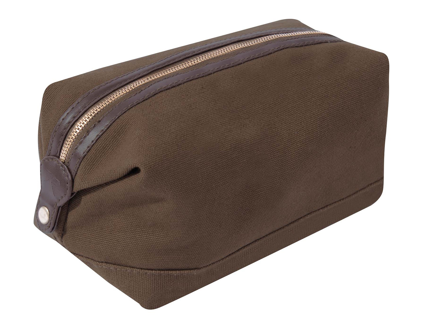 Rothco Canvas And Leather Travel Kit Toiletry Bag