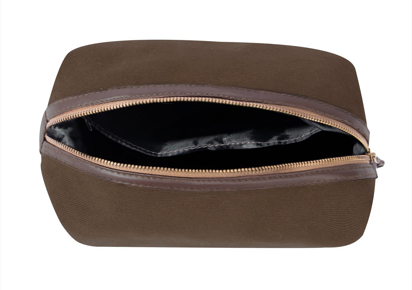 Rothco Canvas And Leather Travel Kit Toiletry Bag
