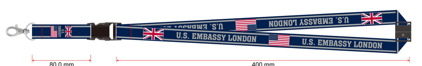 Lanyard, US Embassy London