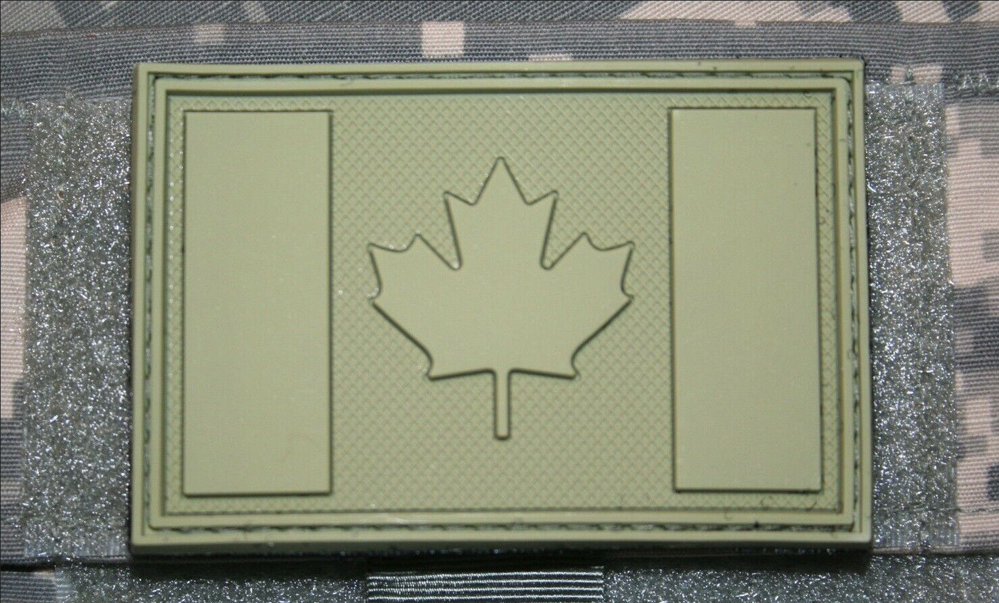 Military Tactical PVC Patch - Canada Flag
